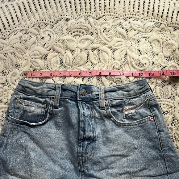 💙 wild fable distressed jean shorts (1) - Picture 4 of 6